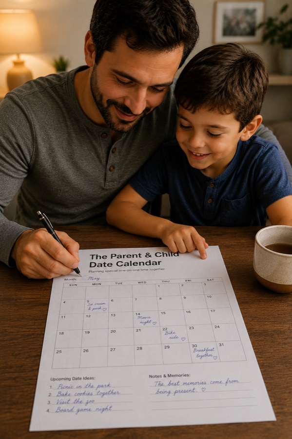 The Parent & Child Date Calendar